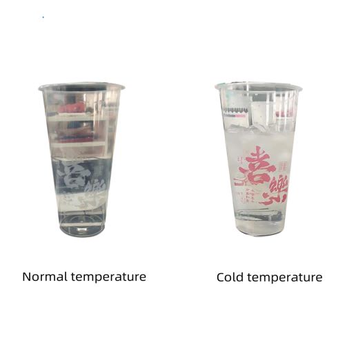 color change of thermochromic pigments